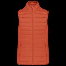 Chaleco acolchado mujer ultraligero Burnt Ochre Xs