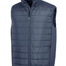 Chaleco acolchado reciclado Navy Xs