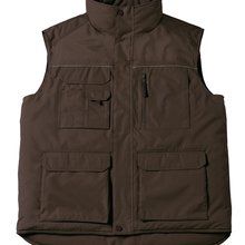 Chaleco hidrófugo multibolsillos Brown S