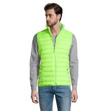 Chaleco Ligero Hombre Cuello Alto Tilo Fluor 3XL