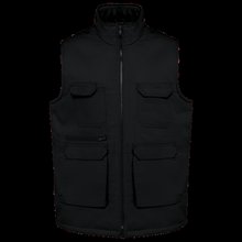 Chaleco multibolsillos unisex Black Xs