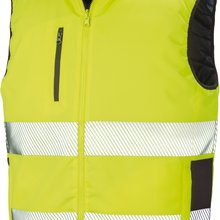Chaleco Reversible Alta Visibilidad Fluorescent Yellow / Navy S