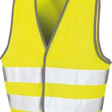 Chaleco de Seguridad niños poliéster Fluorescent Yellow 4/6 Ans