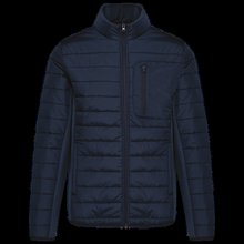 Chaqueta acolchada hombre cuello alto Mid Navy / Midnight Navy Heather Xs