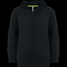 Chaqueta infantil con capucha Black 4/6 Ans