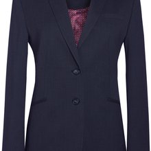 Chaqueta mujer anti-manchas Navy Pin Dot 6 Uk