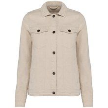 Chaqueta de mujer de cáñamo Raw Natural Xs