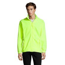 Chaqueta Polar Hombre Amarillo Neón 3XL