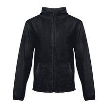Chaqueta Polar Unisex con Cremallera Negro L