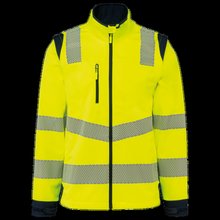 Chaqueta de seguridad con mangas extraibles Hi Viz Yellow / Navy Xs