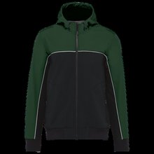 Chaqueta softshell 3 capas Black / Forest Green Xs
