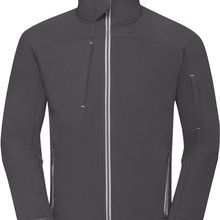 Chaqueta Softshell hombre hidrófuga Iron Grey Xs