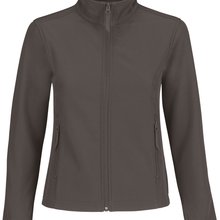 Chaqueta Softshell mujer con bolsillos Dark Grey / Neon Orange Xs