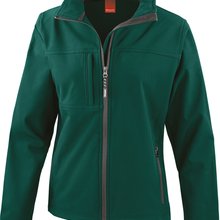 Chaqueta Softshell mujer Hidrófugo y cortavientos Bottle Green S