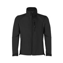 Chaqueta de soft shell impermeable con bolsillos de cremallera Neg S