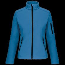 Chaqueta softshell impermeable para muer Aqua Blue S