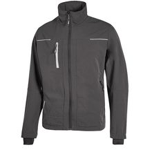 Chaqueta hombre repelente al agua y transpirable Asphalt Grey S