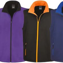 Chaleco Softshell hombre resistente al agua Black / Black S