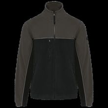Chaqueta micropolar bicolor Black / Dark Grey Xs