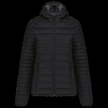 Chaqueta ligera con capucha mujer Black Xs