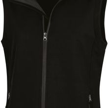 Chaleco Resistente al agua y cortavientos Black / Black Xs