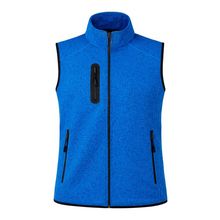 Chaleco Polar Anti-Pilling 280g con Bolsillos Azul Xs