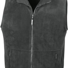 Chaleco Polar con Bolsillos Black Xs
