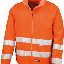 Chaqueta Softshell Alta Visibilidad Fluorescent Orange S