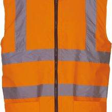 Chaleco de alta visibilidad reversible Hi Vis Orange S