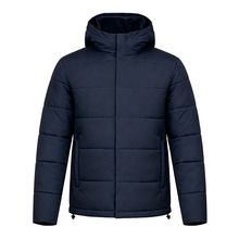 Chaqueta Acolchada con Capucha Fija Mar Xs