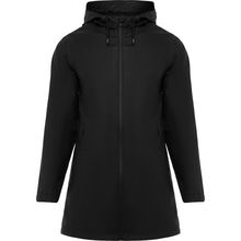 Chubasquero Mujer Capucha Fija Negro S