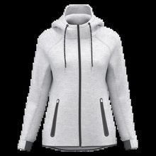 Chaqueta de chándal con capucha mujer Ash Heather Xs