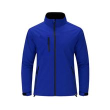 Chaqueta Soft Shell RPET impermeable Azul S