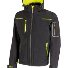 Chaqueta softshell impermeable mujer Black Carbon Xs