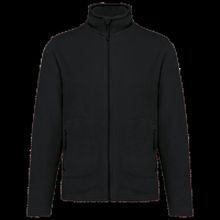 Chaqueta micropolar reciclada unisex Black Xs