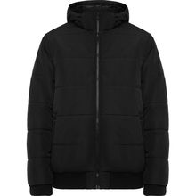 Chaqueta Acolchada Repelente al Agua Negro S
