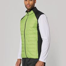 Chaleco deportivo unisex Black Xs