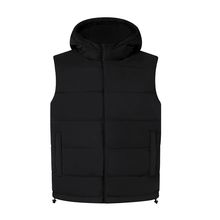 Chaleco Acolchado con Capucha Neg Xs