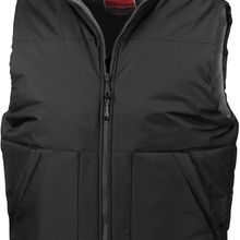 Chaleco Hidrófugo y cortavientos Black S