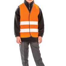 Chaleco de Seguridad niños poliéster Fluorescent Orange 4/6 Ans