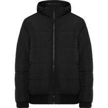 Chaqueta Acolchada Repelente al Agua Negro S