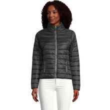 Chaqueta ajustada Acolchada Ligera Negro L