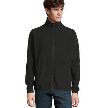 Chaqueta Hombre Cuello Alto y Bolsillos Negro 3Xl