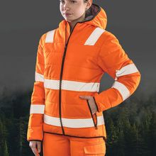 Chaqueta de seguridad tejido antidesgarro Fluorescent Orange S