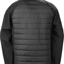 Chaqueta Softshell ligera y cálida Black / Grey Xs