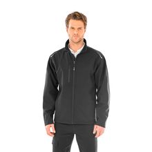 Chaqueta softshell reciclada Black Xs