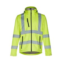 Chaqueta unisex de alta visibilidad Amarillo Hexachrome L