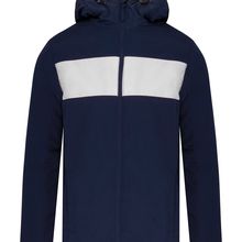 Chaqueta unisex con capucha Sporty Navy / White XS
