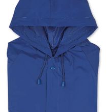 Chubasquero impermeable de PVC blado Azul