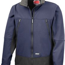 Chaqueta Softshell Cortavientos Navy / Black S